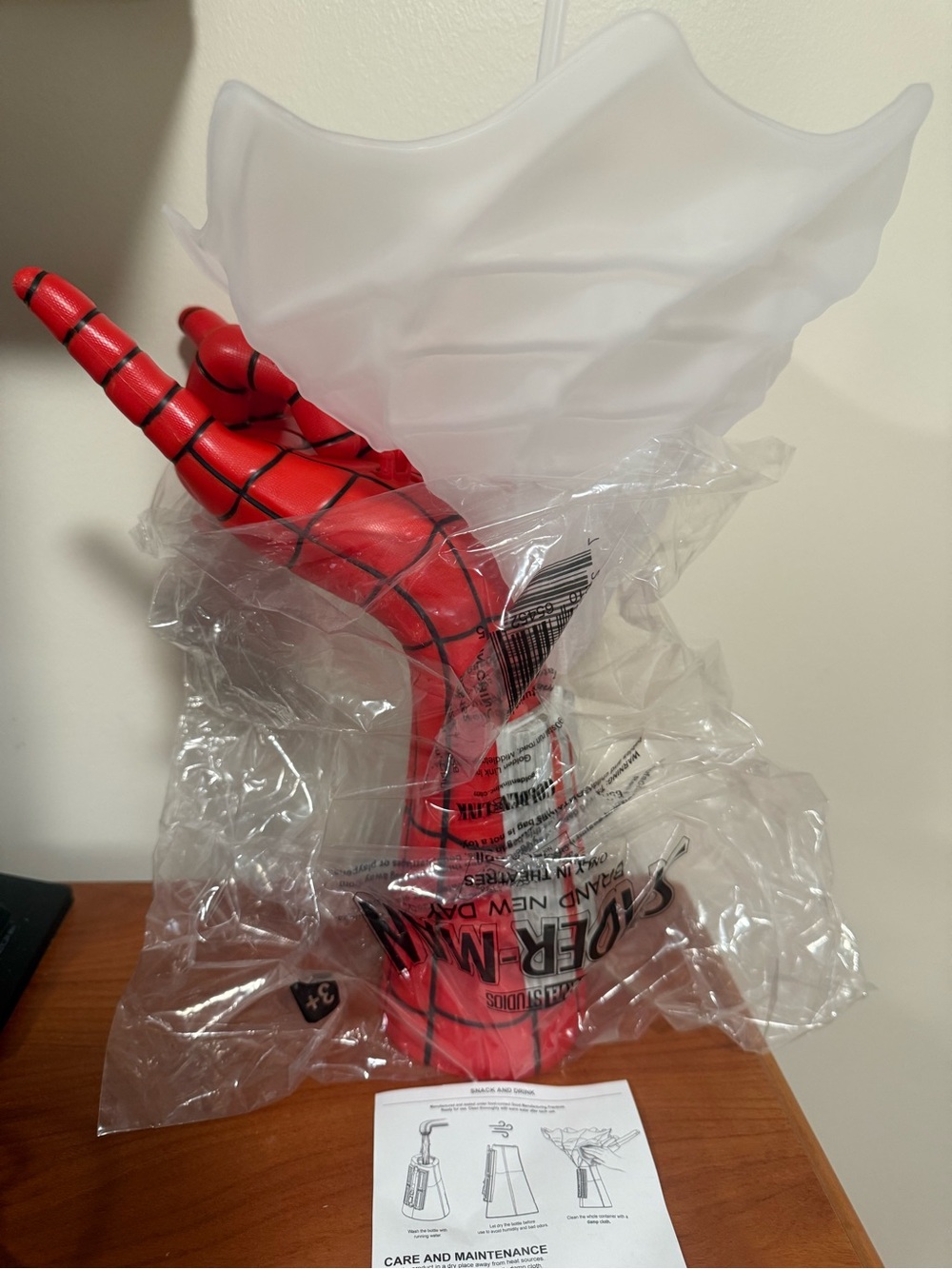 Spider-Man: Brand New Day 65oz/24oz Web Shooter Snack & Drink Container! NWT - Picture 5 of 13
